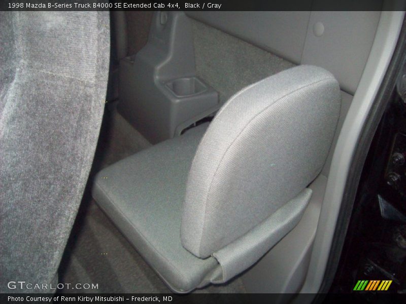 Black / Gray 1998 Mazda B-Series Truck B4000 SE Extended Cab 4x4