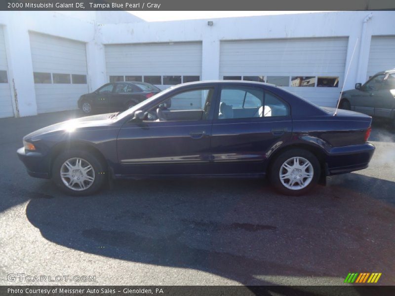 Tampa Blue Pearl / Gray 2000 Mitsubishi Galant DE