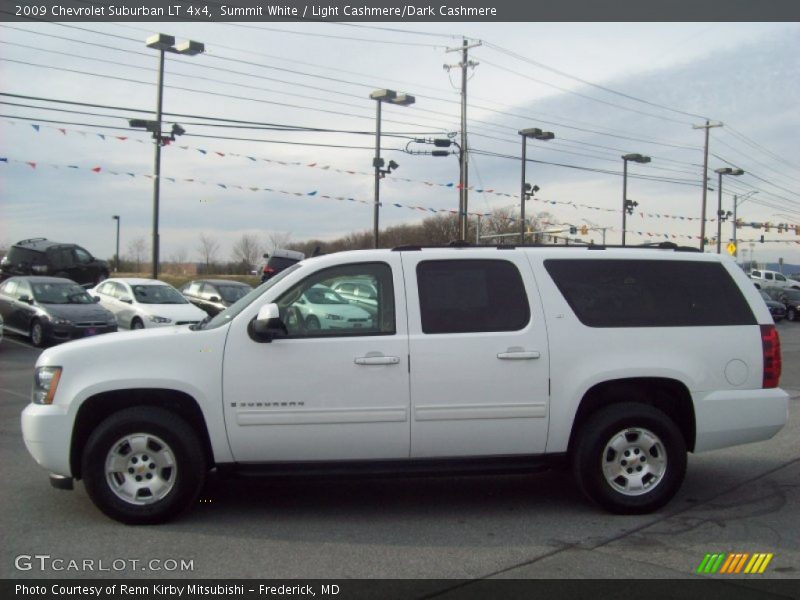 Summit White / Light Cashmere/Dark Cashmere 2009 Chevrolet Suburban LT 4x4