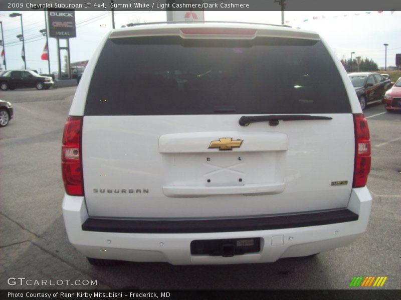 Summit White / Light Cashmere/Dark Cashmere 2009 Chevrolet Suburban LT 4x4