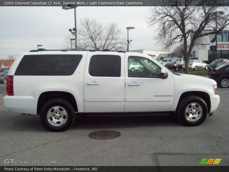Summit White / Light Cashmere/Dark Cashmere 2009 Chevrolet Suburban LT 4x4