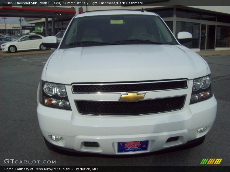 Summit White / Light Cashmere/Dark Cashmere 2009 Chevrolet Suburban LT 4x4