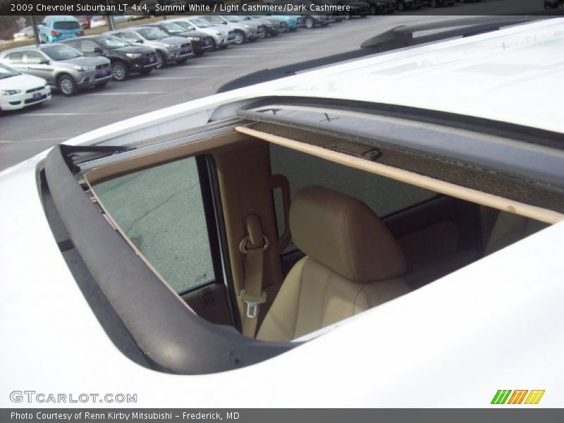 Summit White / Light Cashmere/Dark Cashmere 2009 Chevrolet Suburban LT 4x4