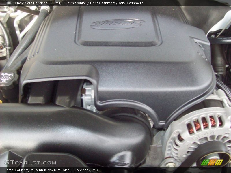 Summit White / Light Cashmere/Dark Cashmere 2009 Chevrolet Suburban LT 4x4