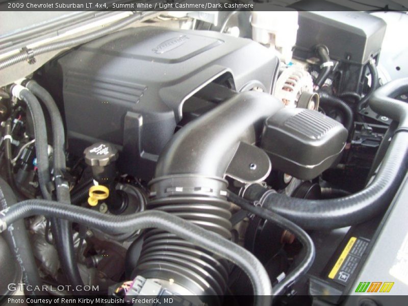 Summit White / Light Cashmere/Dark Cashmere 2009 Chevrolet Suburban LT 4x4