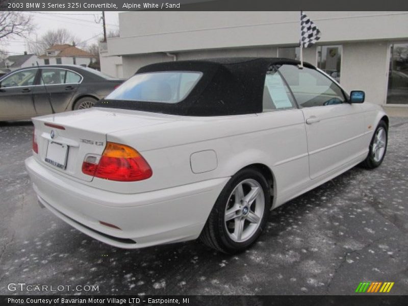 Alpine White / Sand 2003 BMW 3 Series 325i Convertible