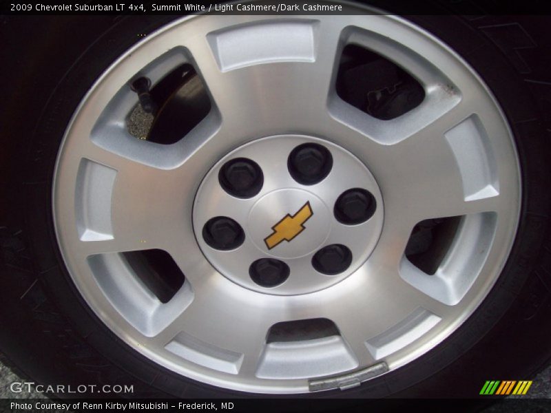 Summit White / Light Cashmere/Dark Cashmere 2009 Chevrolet Suburban LT 4x4