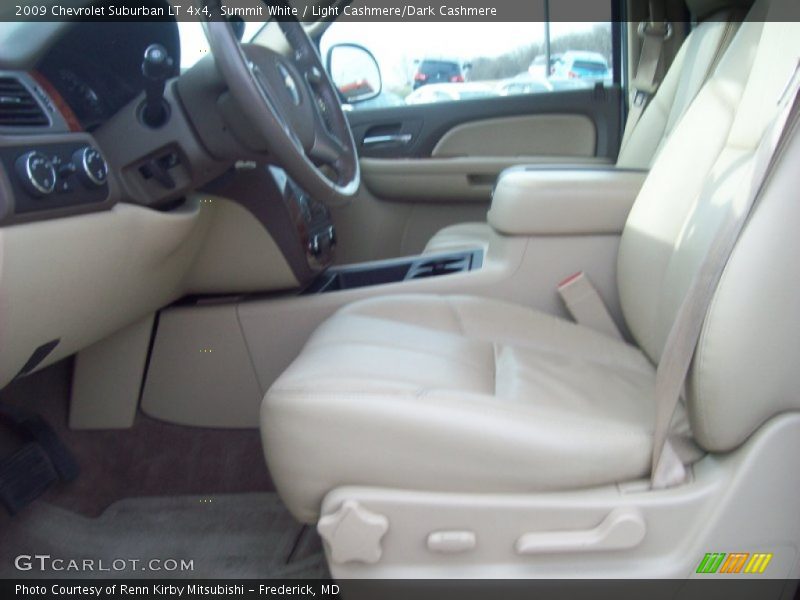 Summit White / Light Cashmere/Dark Cashmere 2009 Chevrolet Suburban LT 4x4