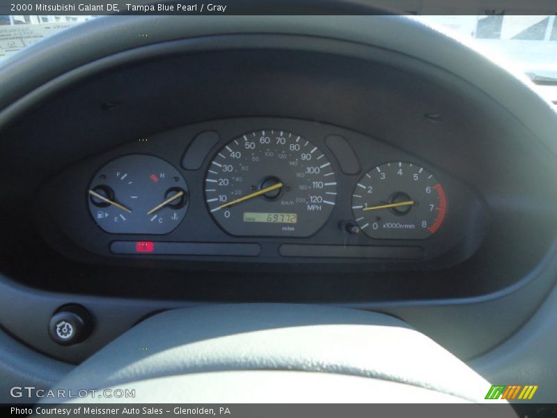 Tampa Blue Pearl / Gray 2000 Mitsubishi Galant DE