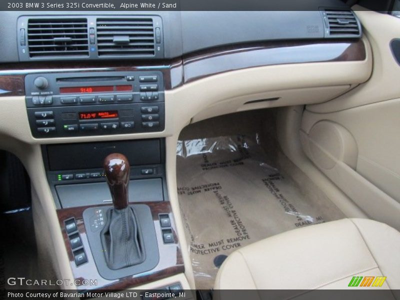 Alpine White / Sand 2003 BMW 3 Series 325i Convertible