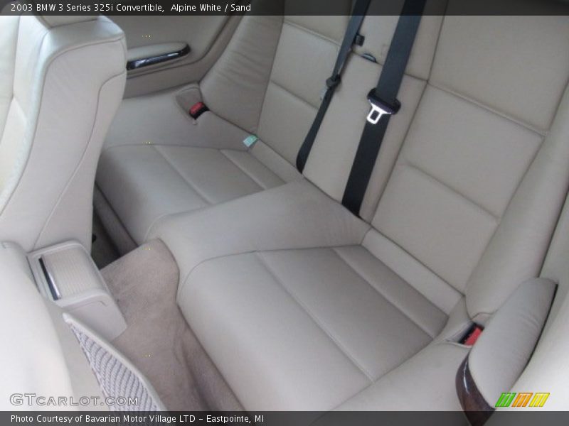 Alpine White / Sand 2003 BMW 3 Series 325i Convertible