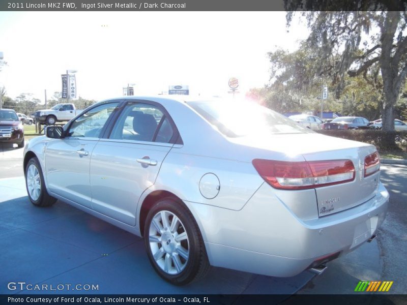 Ingot Silver Metallic / Dark Charcoal 2011 Lincoln MKZ FWD