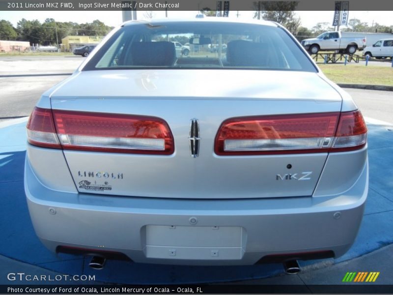 Ingot Silver Metallic / Dark Charcoal 2011 Lincoln MKZ FWD