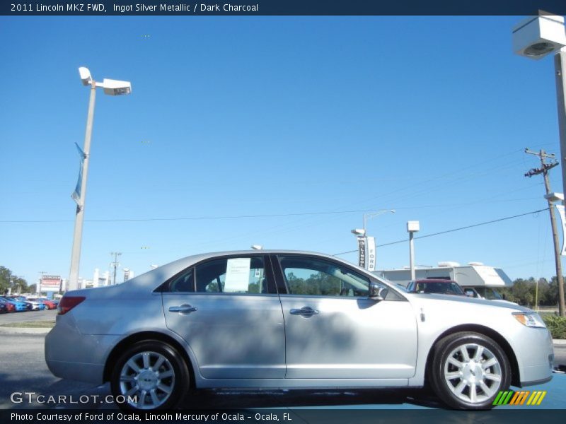 Ingot Silver Metallic / Dark Charcoal 2011 Lincoln MKZ FWD