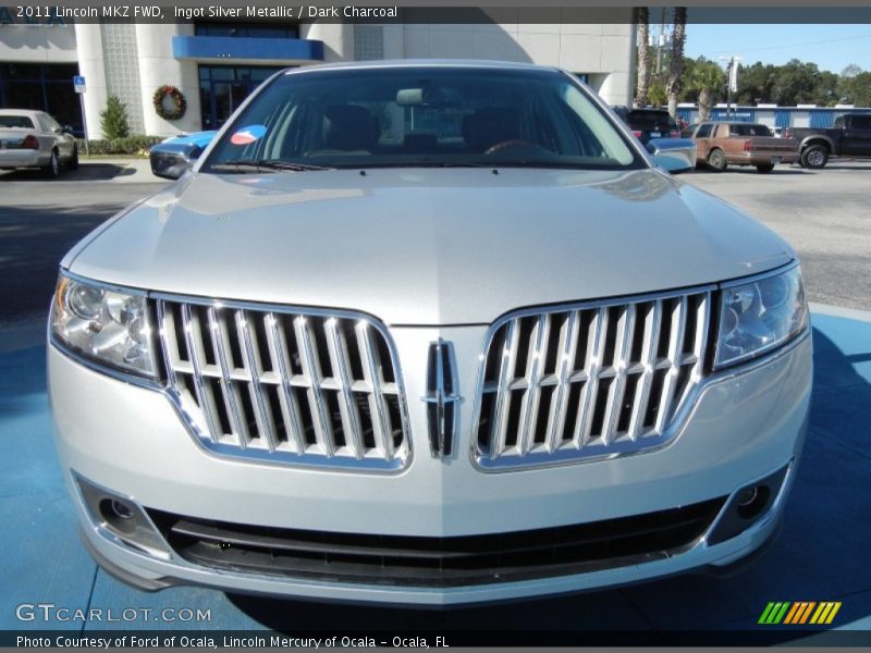 Ingot Silver Metallic / Dark Charcoal 2011 Lincoln MKZ FWD