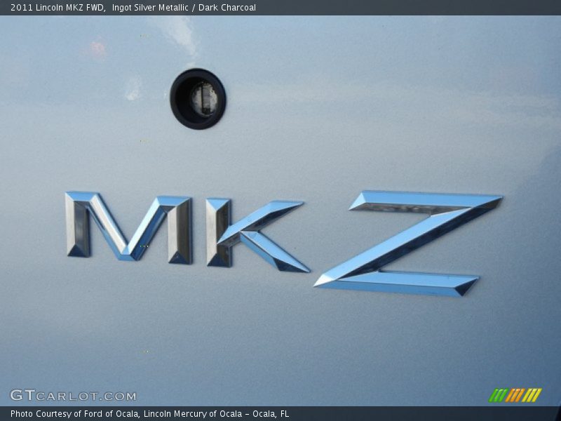 Ingot Silver Metallic / Dark Charcoal 2011 Lincoln MKZ FWD