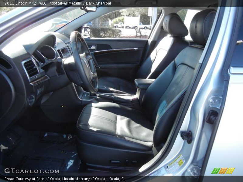 Ingot Silver Metallic / Dark Charcoal 2011 Lincoln MKZ FWD