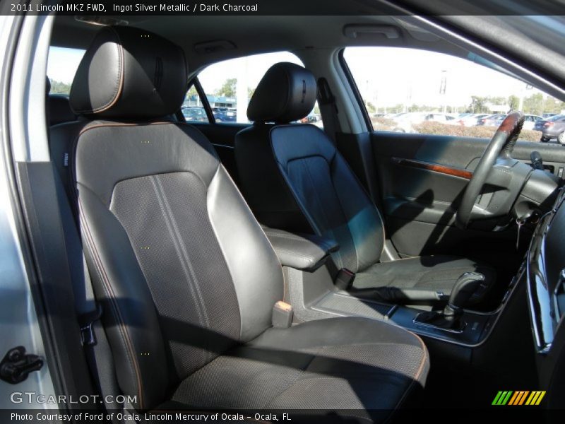 Ingot Silver Metallic / Dark Charcoal 2011 Lincoln MKZ FWD
