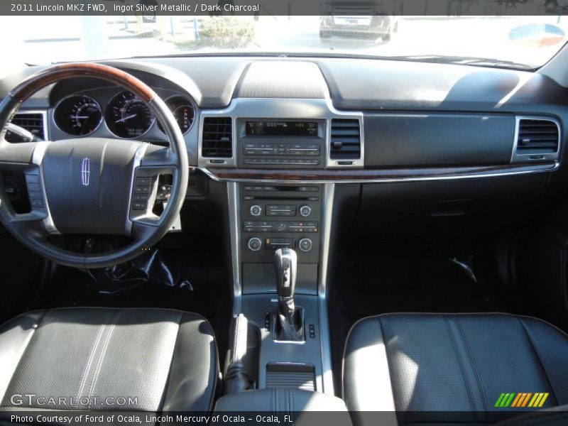 Ingot Silver Metallic / Dark Charcoal 2011 Lincoln MKZ FWD