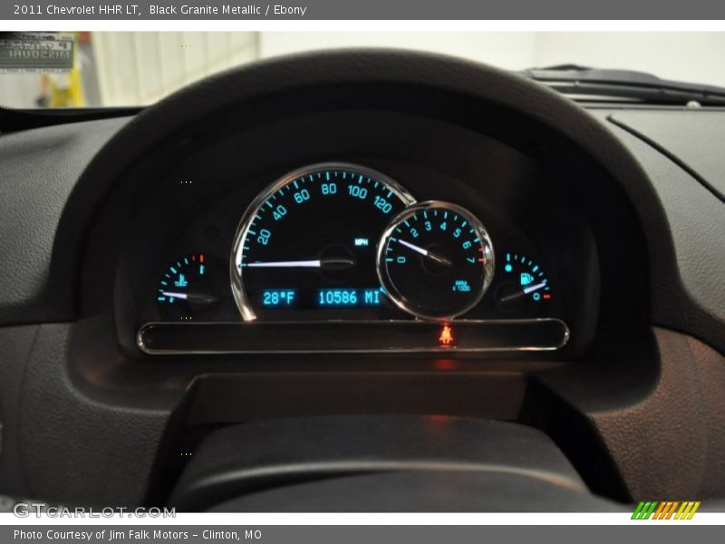 Black Granite Metallic / Ebony 2011 Chevrolet HHR LT