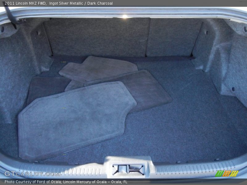 Ingot Silver Metallic / Dark Charcoal 2011 Lincoln MKZ FWD