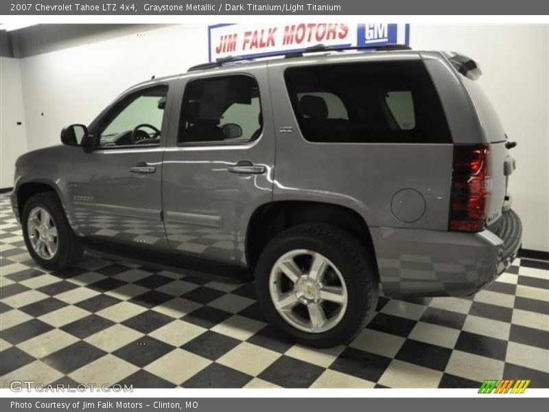 Graystone Metallic / Dark Titanium/Light Titanium 2007 Chevrolet Tahoe LTZ 4x4