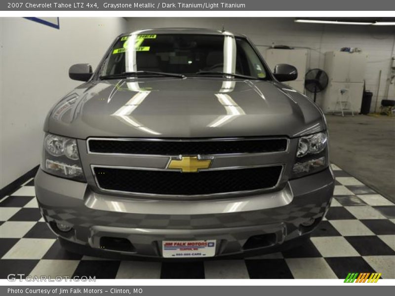 Graystone Metallic / Dark Titanium/Light Titanium 2007 Chevrolet Tahoe LTZ 4x4