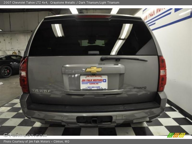 Graystone Metallic / Dark Titanium/Light Titanium 2007 Chevrolet Tahoe LTZ 4x4