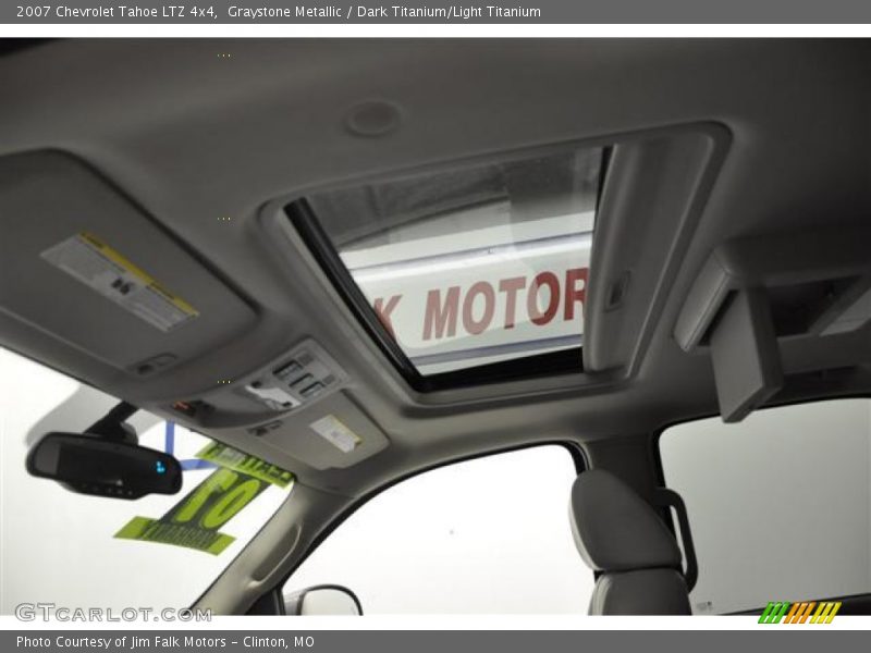 Graystone Metallic / Dark Titanium/Light Titanium 2007 Chevrolet Tahoe LTZ 4x4