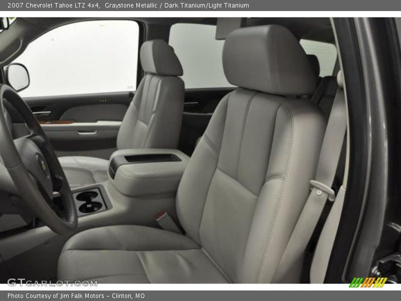 Graystone Metallic / Dark Titanium/Light Titanium 2007 Chevrolet Tahoe LTZ 4x4