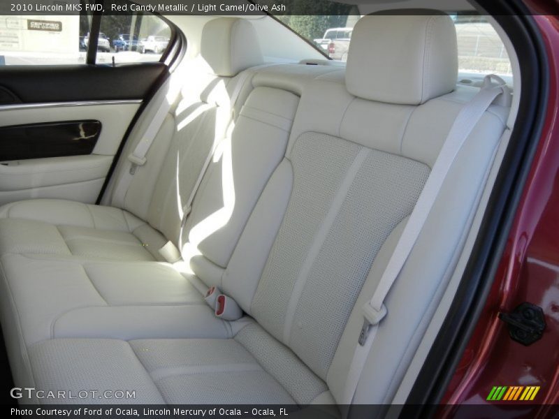 Red Candy Metallic / Light Camel/Olive Ash 2010 Lincoln MKS FWD