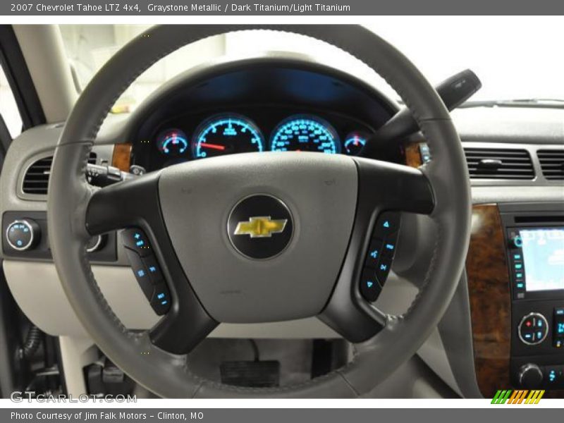 Graystone Metallic / Dark Titanium/Light Titanium 2007 Chevrolet Tahoe LTZ 4x4