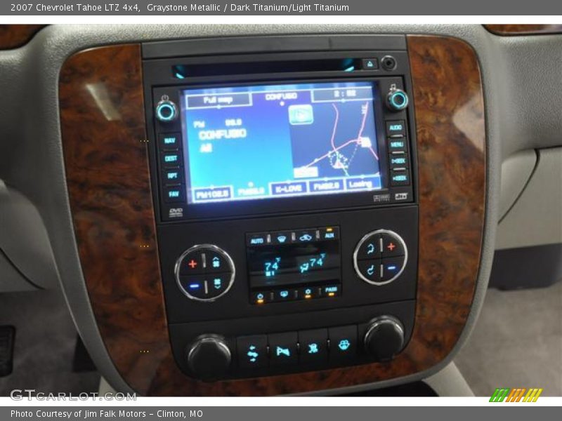Graystone Metallic / Dark Titanium/Light Titanium 2007 Chevrolet Tahoe LTZ 4x4