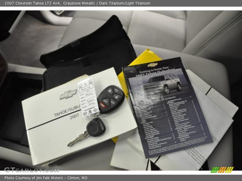 Graystone Metallic / Dark Titanium/Light Titanium 2007 Chevrolet Tahoe LTZ 4x4