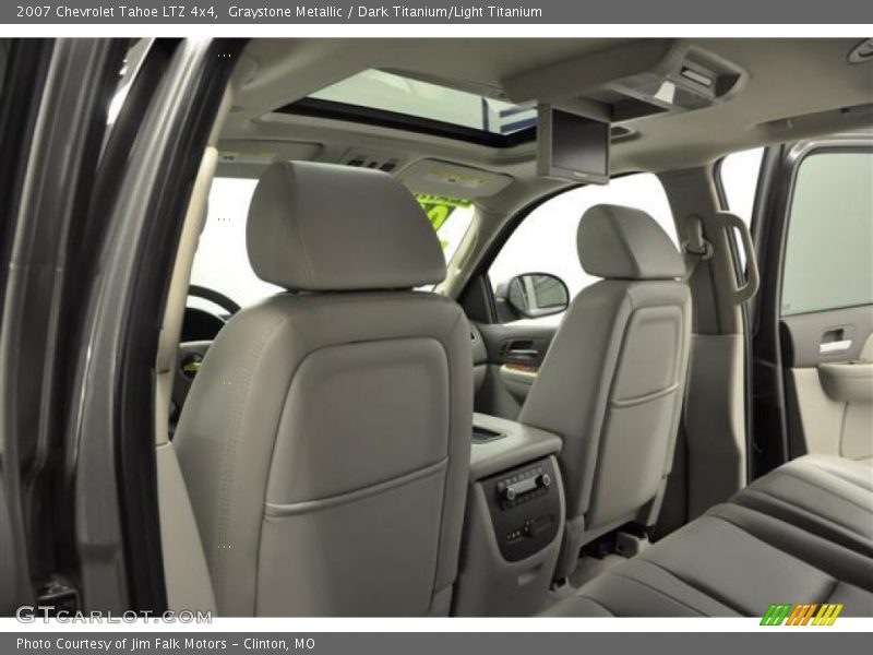 Graystone Metallic / Dark Titanium/Light Titanium 2007 Chevrolet Tahoe LTZ 4x4