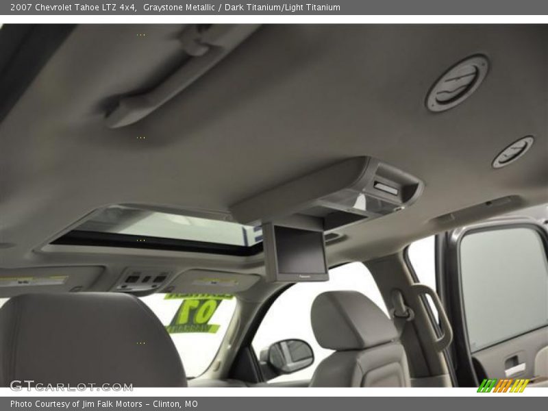 Graystone Metallic / Dark Titanium/Light Titanium 2007 Chevrolet Tahoe LTZ 4x4