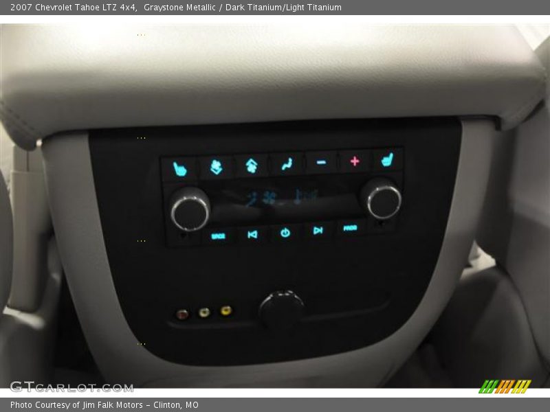 Graystone Metallic / Dark Titanium/Light Titanium 2007 Chevrolet Tahoe LTZ 4x4