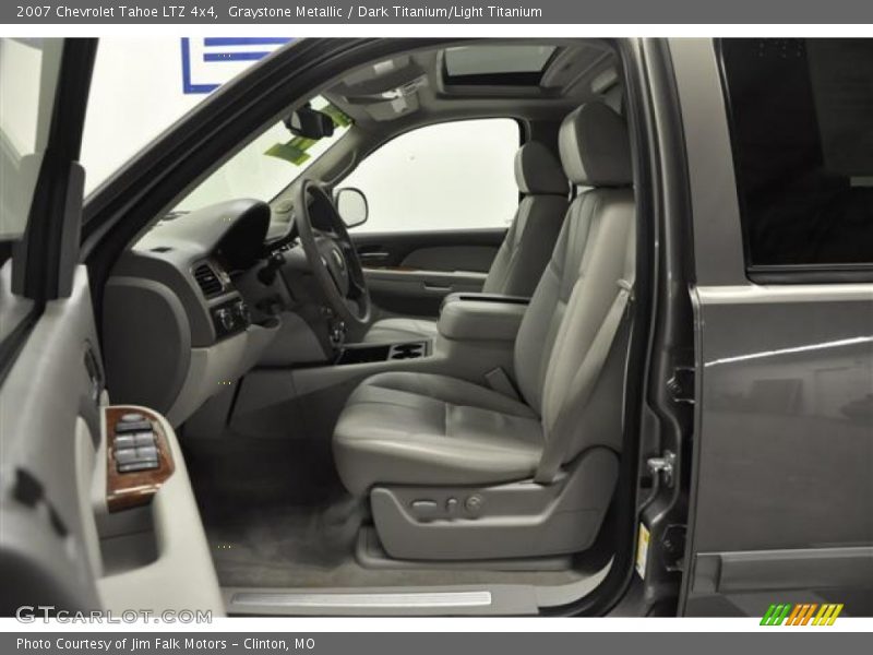 Graystone Metallic / Dark Titanium/Light Titanium 2007 Chevrolet Tahoe LTZ 4x4