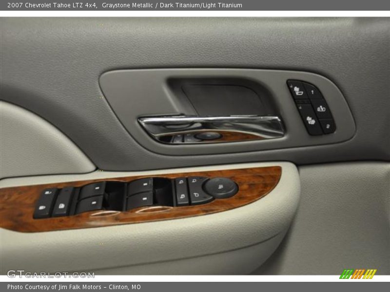 Graystone Metallic / Dark Titanium/Light Titanium 2007 Chevrolet Tahoe LTZ 4x4