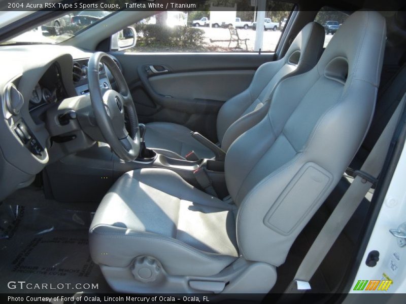  2004 RSX Type S Sports Coupe Titanium Interior