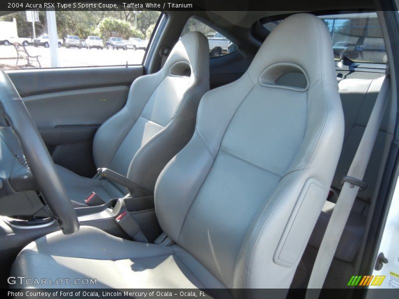  2004 RSX Type S Sports Coupe Titanium Interior