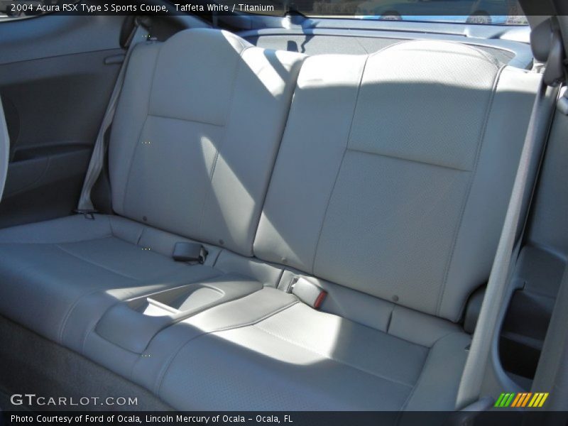  2004 RSX Type S Sports Coupe Titanium Interior
