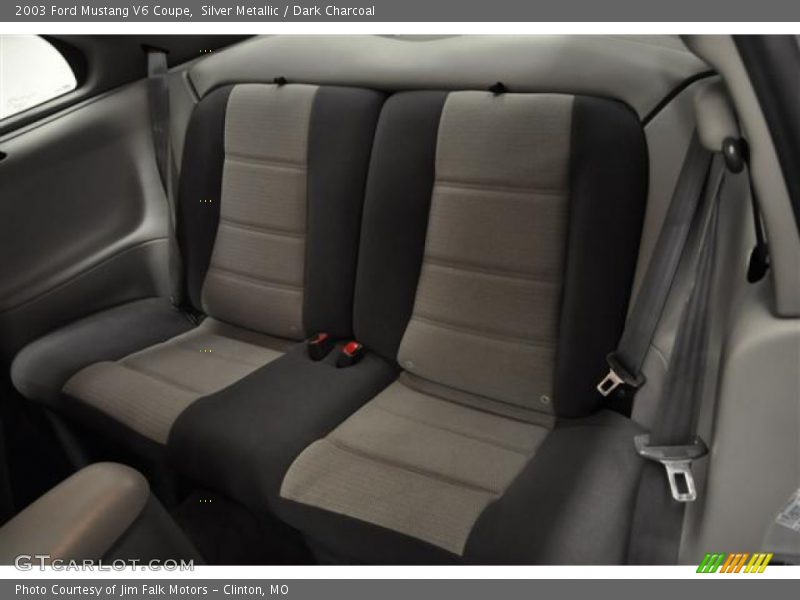 Silver Metallic / Dark Charcoal 2003 Ford Mustang V6 Coupe