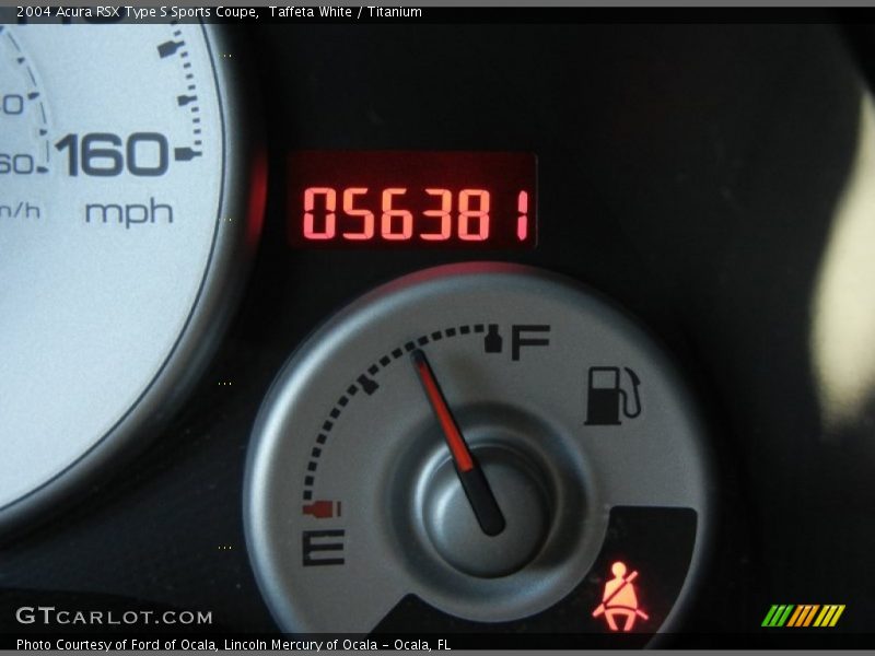 Taffeta White / Titanium 2004 Acura RSX Type S Sports Coupe