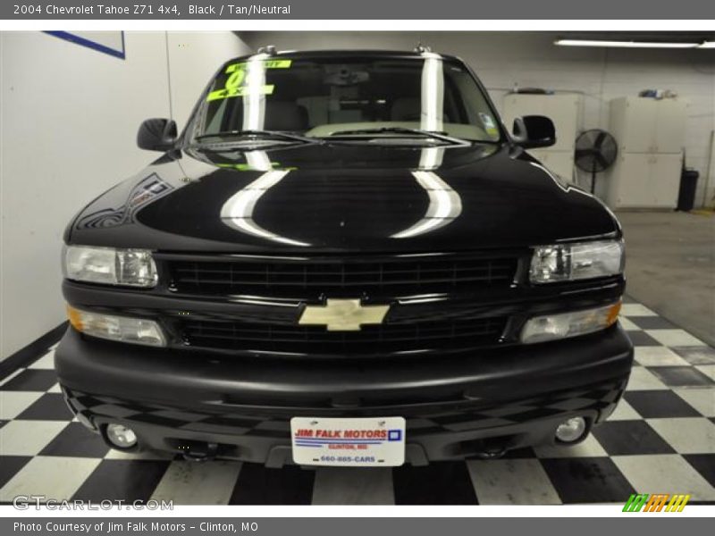 Black / Tan/Neutral 2004 Chevrolet Tahoe Z71 4x4