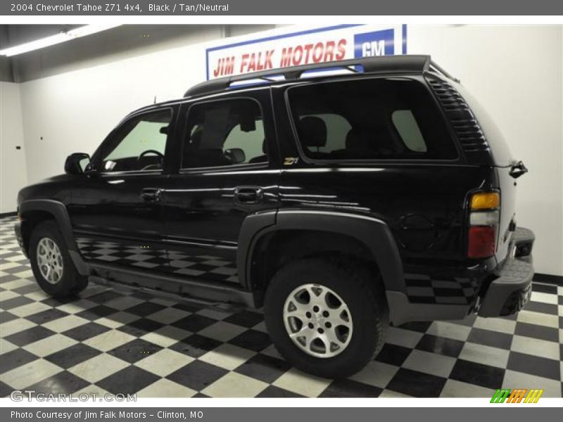 Black / Tan/Neutral 2004 Chevrolet Tahoe Z71 4x4
