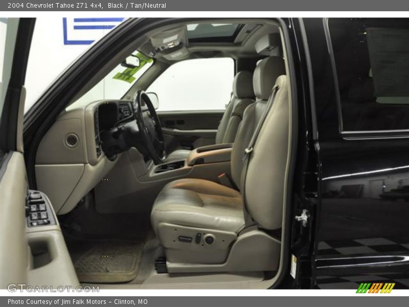 Black / Tan/Neutral 2004 Chevrolet Tahoe Z71 4x4