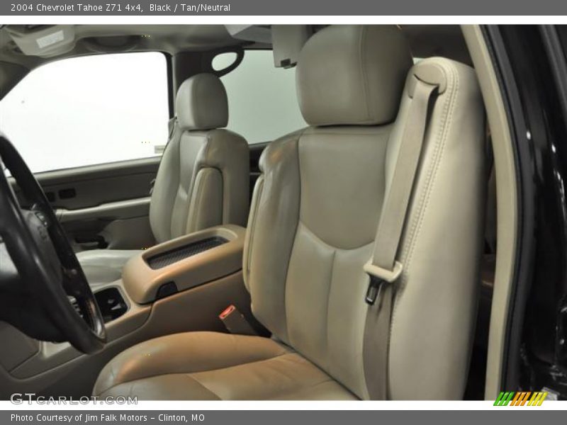 Black / Tan/Neutral 2004 Chevrolet Tahoe Z71 4x4