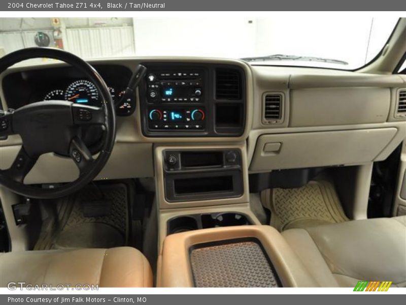 Black / Tan/Neutral 2004 Chevrolet Tahoe Z71 4x4