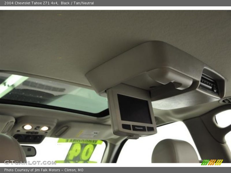 Black / Tan/Neutral 2004 Chevrolet Tahoe Z71 4x4